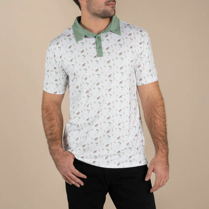 Sendero High Noon Performance Polo Oasis