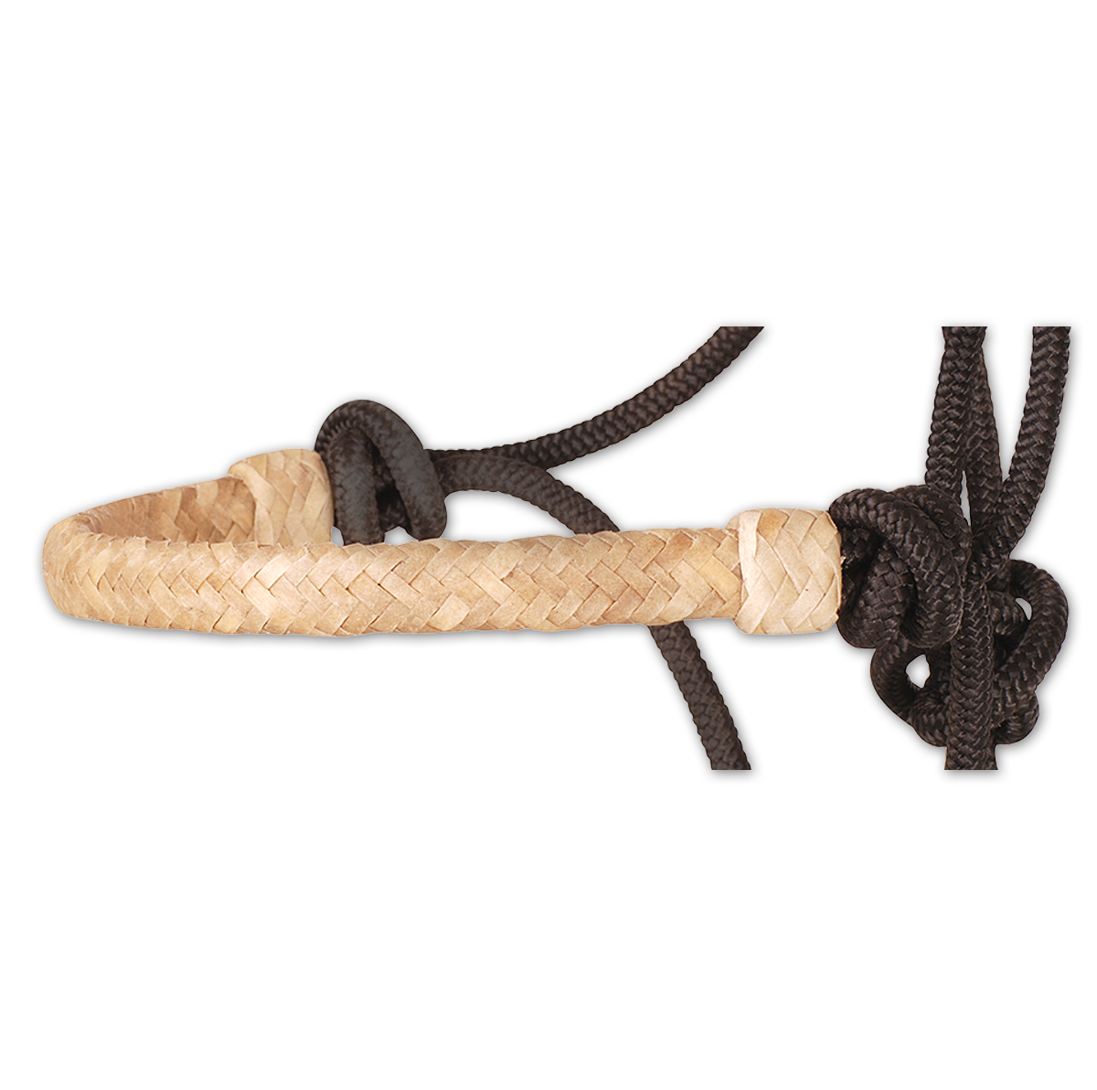 Classic Equine Rope Halter with Rawhide Nose
