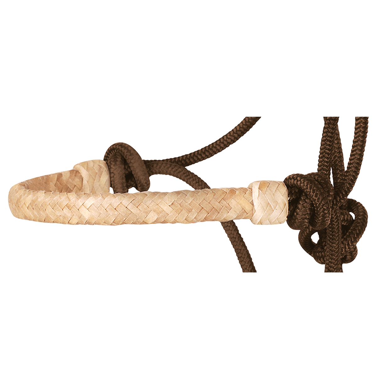 Classic Equine Rope Halter with Rawhide Nose