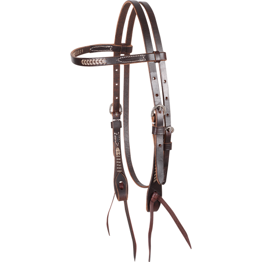 Martin Rawhide Laced Browband Headstall