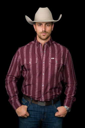 Ferrell The Hays Long Sleeve Maroon