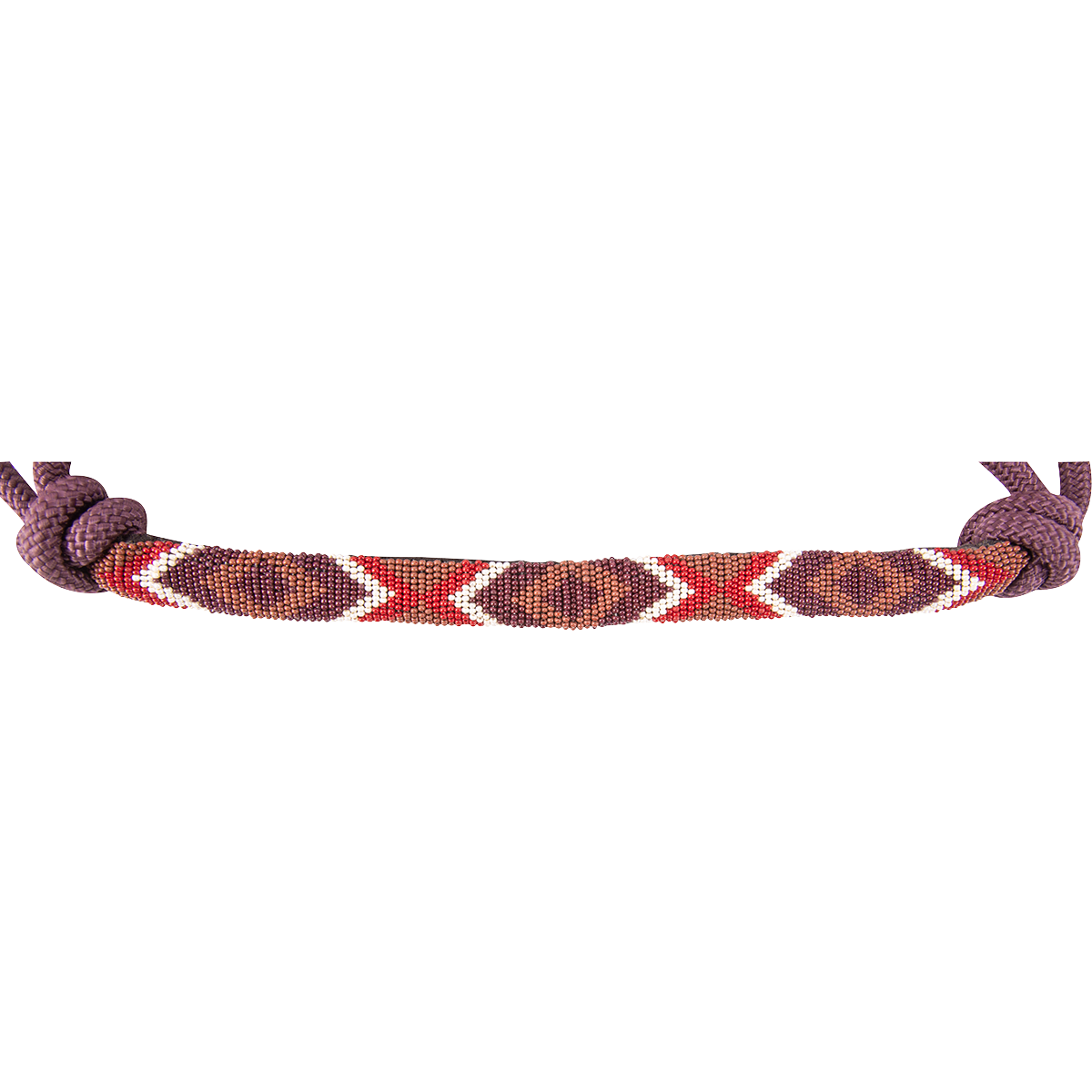 Cashel Beaded Wave Rope Halter with 9' Lead