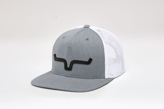 Kimes Ranch ATG Trucker Hat Grey Heather
