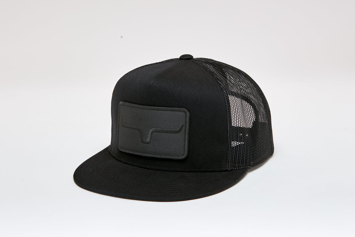 Kimes Ranch Banner Ventilated Hat Black/Black