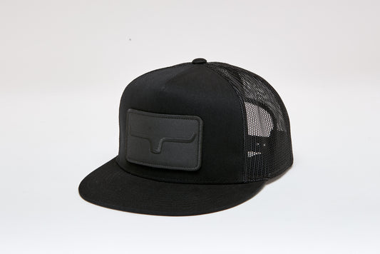 Kimes Ranch Banner Ventilated Hat Black/Black