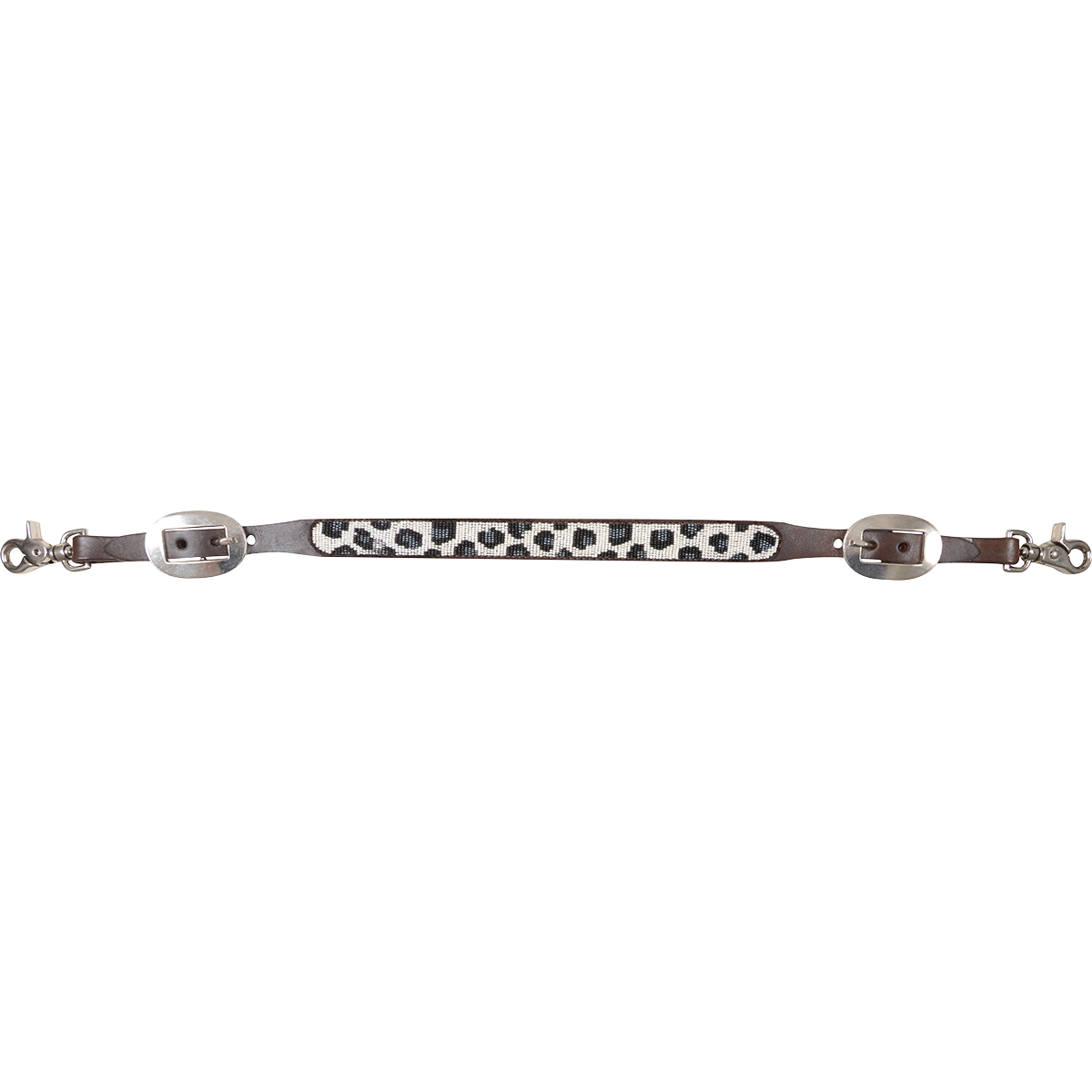 Cashel Wither Strap Beaded Grey Chee