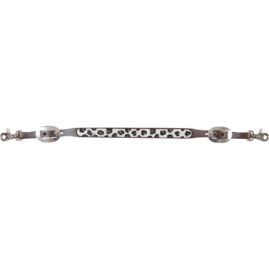 Cashel Wither Strap Beaded Grey Chee