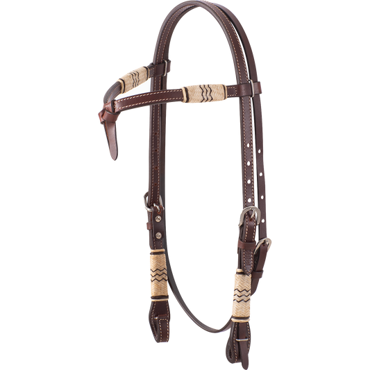 Cashel Rawhide Quick Change Tie Browband Headstall