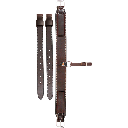 Cashel Chocolate Flank Cinch Assembly