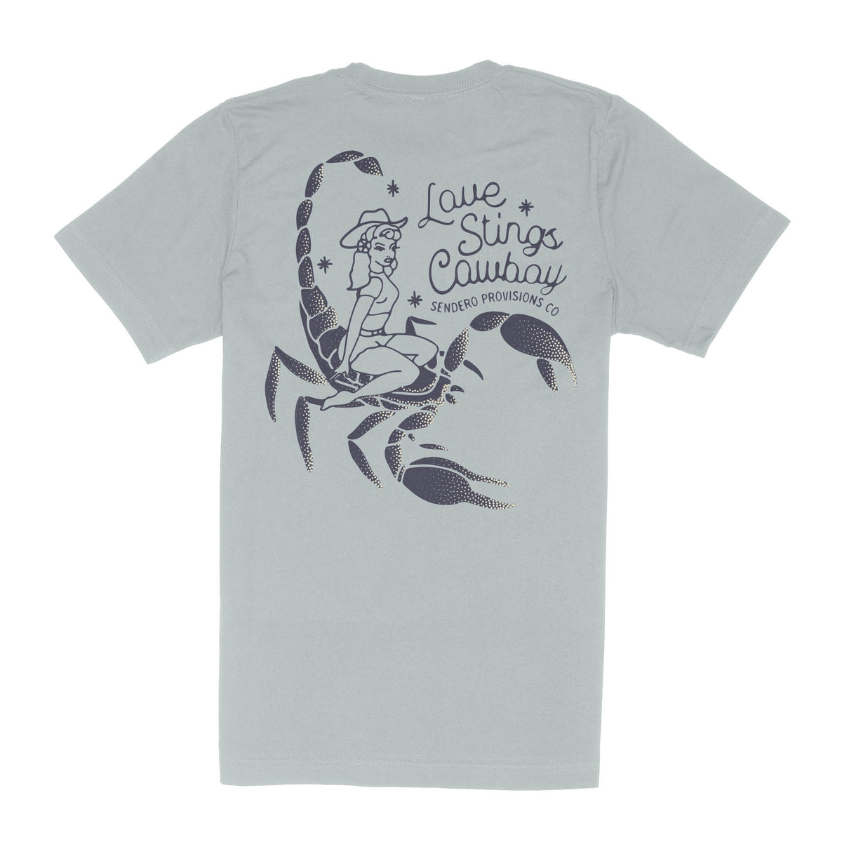 Sendero Love Stings Tee Big Sky Blue