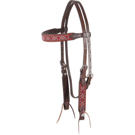 Cashel Beaded Browband Headstall