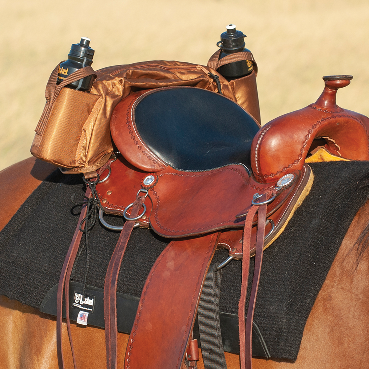 Cashel Deluxe 600D Cantle Bag