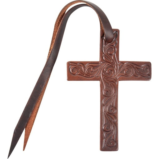 Martin Tooled Leather Cross