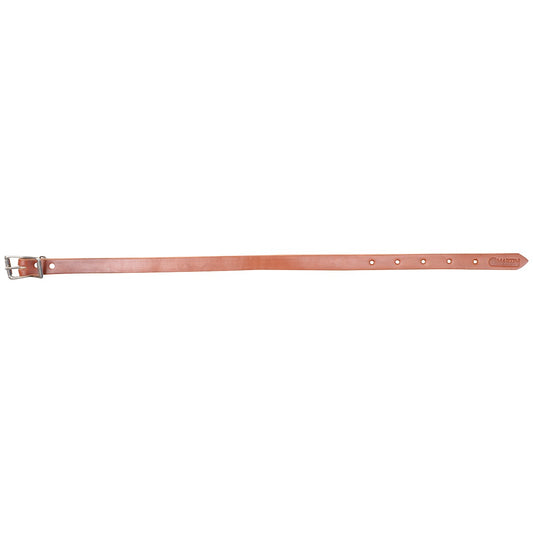 Martin Beast Collar Tug Skirting Leather Chestnut