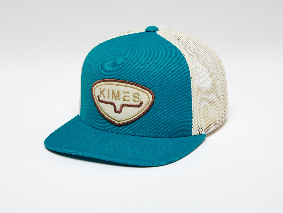 Kimes Conway Trucker Hat Dark Teal