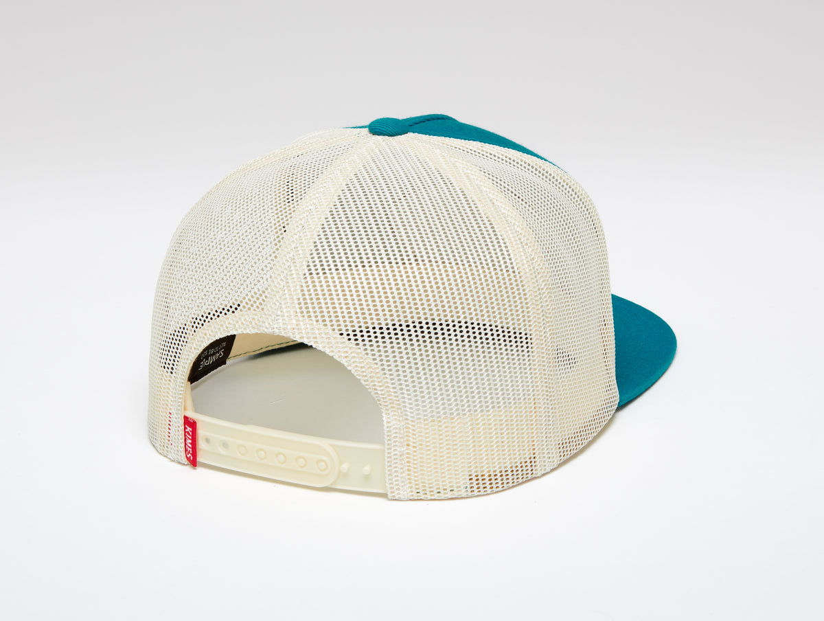 Kimes Conway Trucker Hat Dark Teal