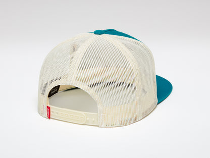 Kimes Conway Trucker Hat Dark Teal