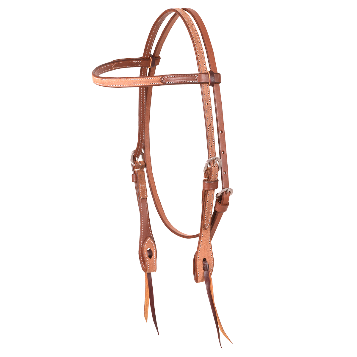 Martin Natural Roughout Leather Browband Headstall