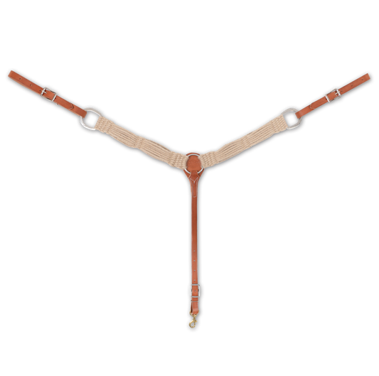 Martin 2" Natural Mohair Breastcollar