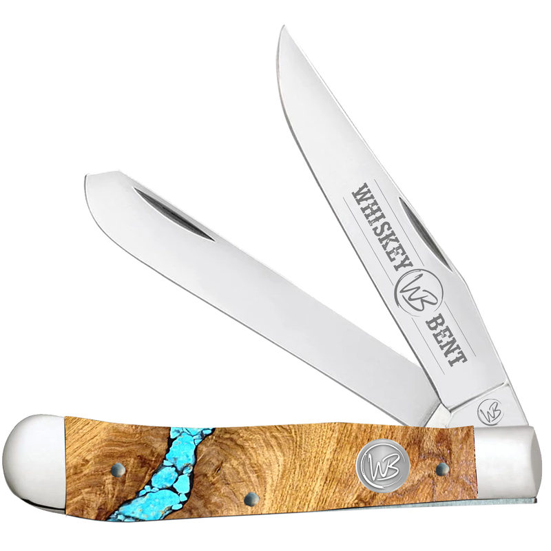 Whiskey Bent Acrylic Turquoise River Trapper