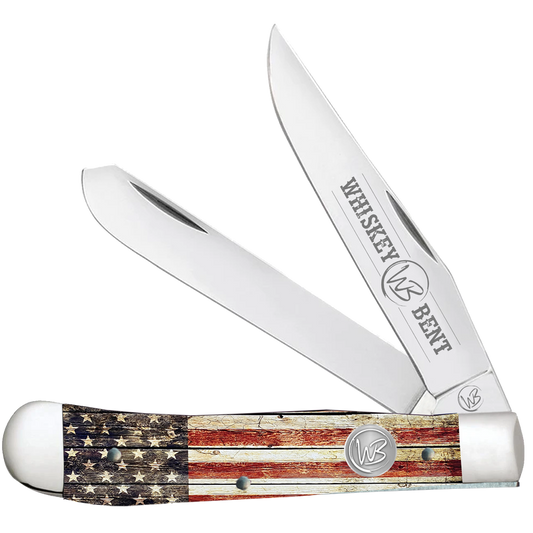 Whiskey Bent Acrylic Patriot Trapper