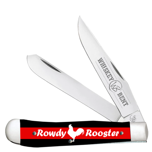 Whiskey Bent Acrylic Rowdy Rooster Trapper