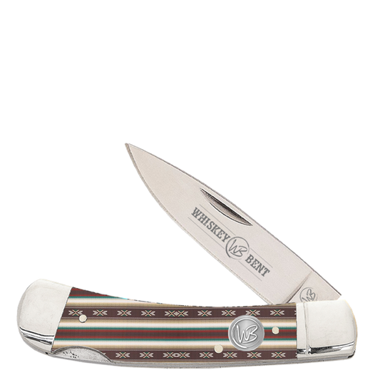 Whiskey Bent Acrylic Mesa Lock Blade