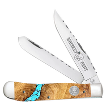 Whiskey Bent Acrylic Turquoise River Trapper Filework