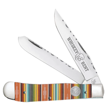 Whiskey Bent Acrylic Serape Sunrise Trapper Filework