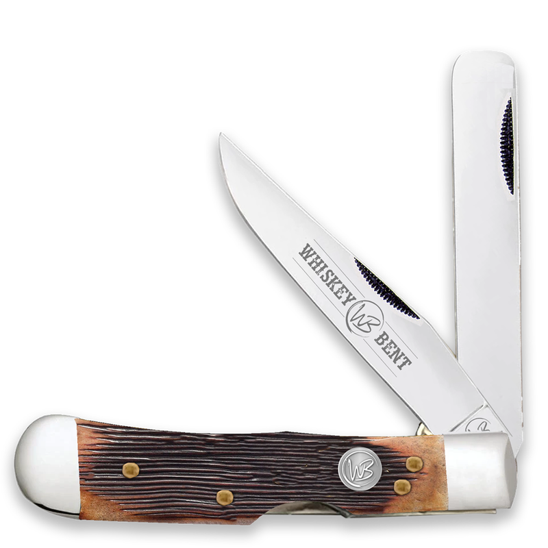 Whiskey Bent Natural Bone Sawmill Trapper Bullcutter