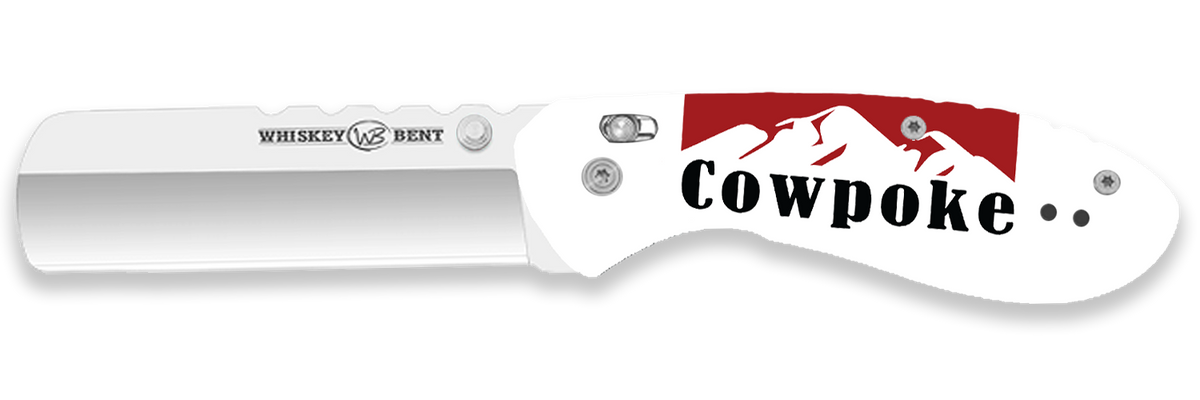 Whiskey Bent Acrylic Cowpoke Catch Pin Lock
