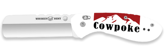 Whiskey Bent Acrylic Cowpoke Catch Pin Lock