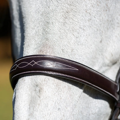 Equinavia Valkyrie Wide Noseband Hunter Bridle
