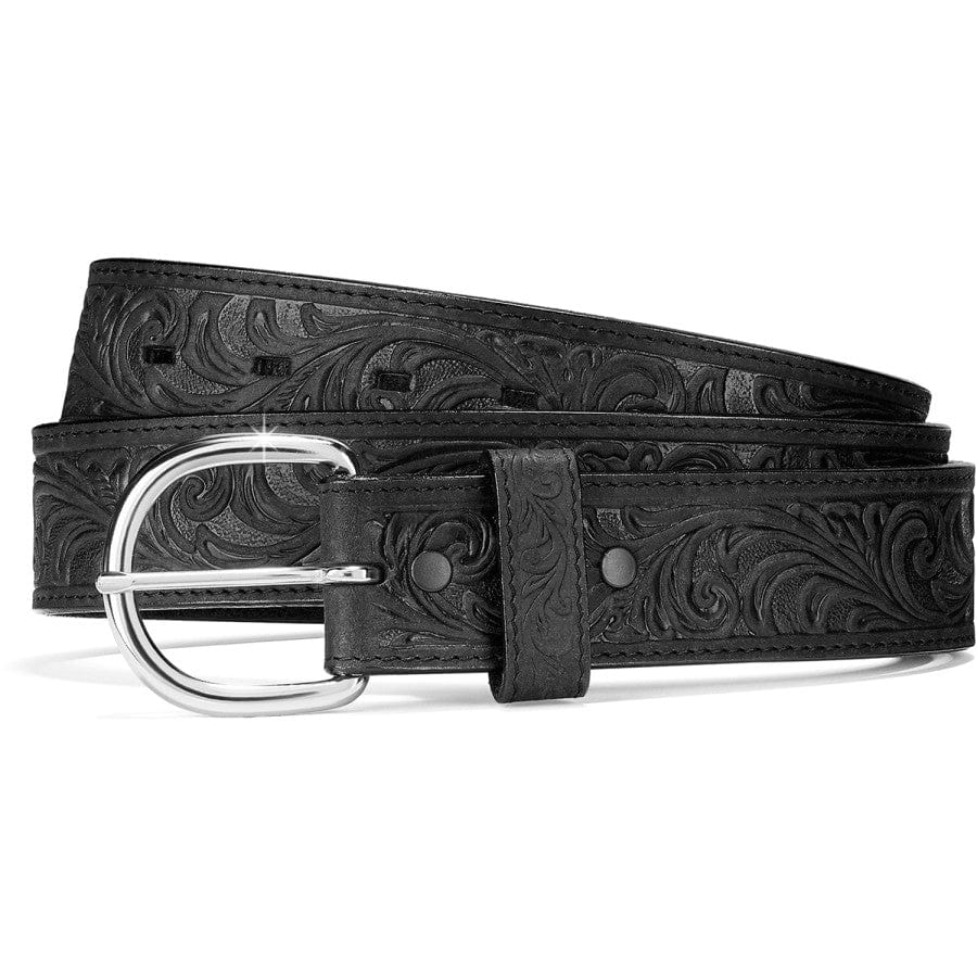 Justin Western Scroll Tooled Belt