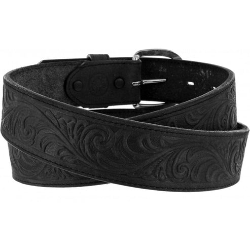Justin Western Scroll Tooled Belt