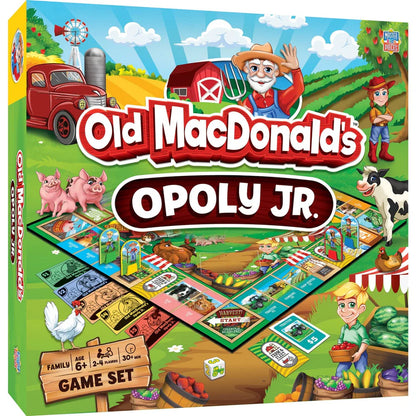 Leanin Tree Old MacDonald's Opoly Jr