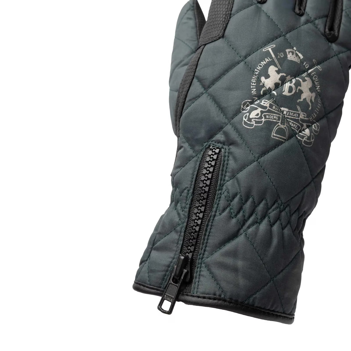 B Vertigo Onyx Waterproof Winter Gloves Scarab Green