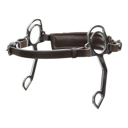 Equinavia Saga Hackamore Noseband - Chocolate Brown