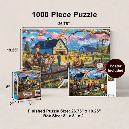 Leanin Tree Valley Ranch Puzzle