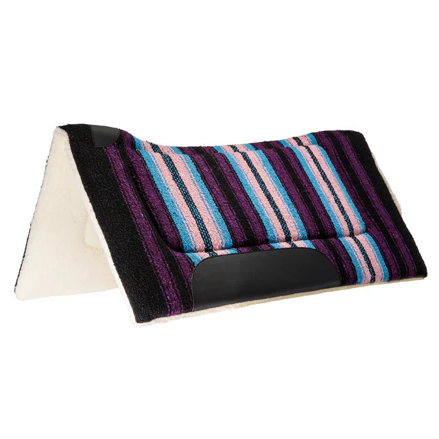 Weaver Fleeced Lined Acrylic Western Contour Pad